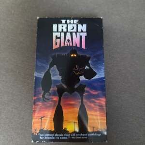 The Iron Giant VHS (1999) Slip Sleeve Rare Alternative Cover Art